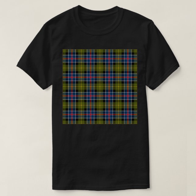 Camiseta Artefato Culloden 1746 Tartan STA 7422 Padrão (Frente do Design)