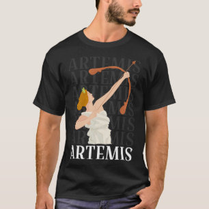 Camiseta Artemis Deusa Da Caça E O Mito Grego Da Lua