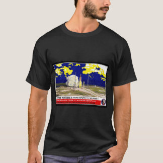 Camiseta ARTEMIS I: Elevação do SLS - "Estamos voltando