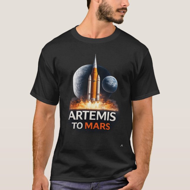 Camiseta Artemis to Mars (Frente)