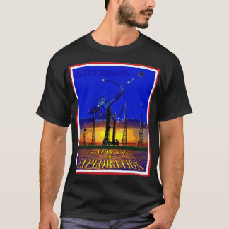 Camiseta ARTEMIS - Uma nova era de exploração