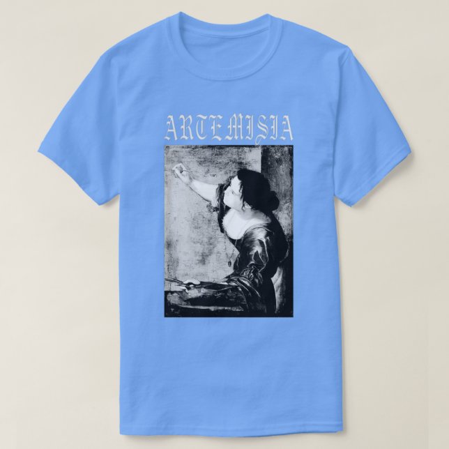 Camiseta Artemisia Gentileschi (Frente do Design)
