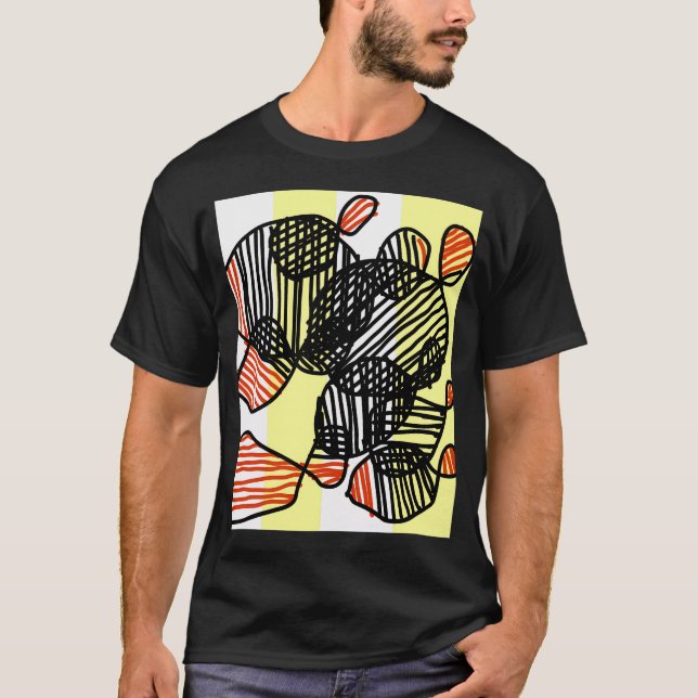 Camiseta Artes abstratas (Frente)