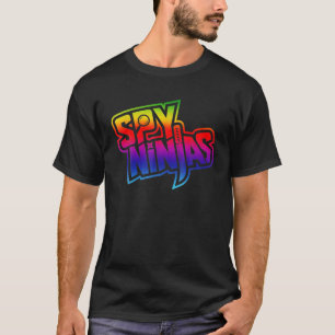 Camiseta Artes Clássicas do Retro Spy-Ninja Chuvam.Arcos E