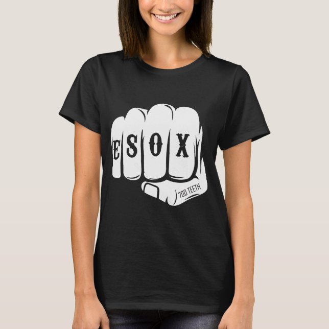 Camiseta Artes da lúcio - Esox (Frente)