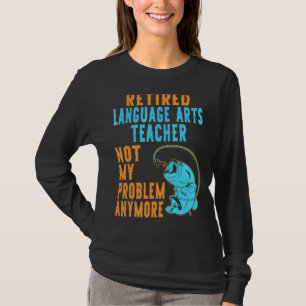Camiseta Artes Linguísticas Aposentadas Aposentação de Prof