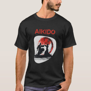 Camiseta Artes Marciais Aikido Energia Dinâmica Harmonia Ma