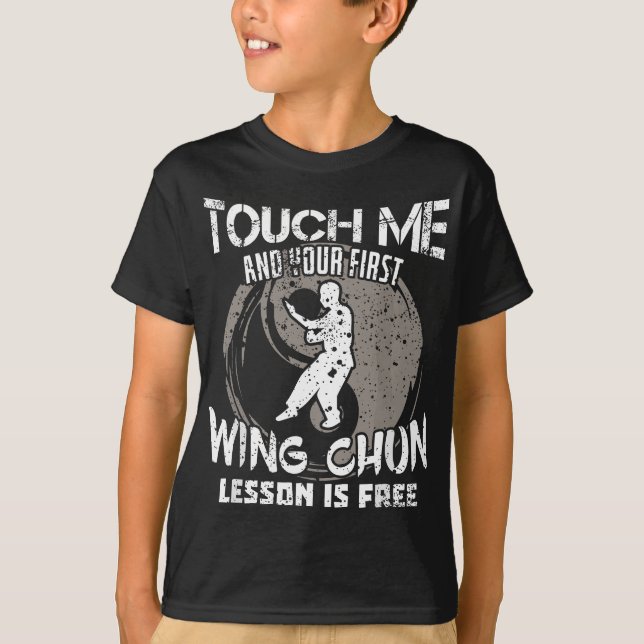 Camiseta Artes Marciais Chinesas Wing Chun (Frente)