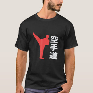 Camiseta Artes Marciais Clássicas Japonês Karate Kanji