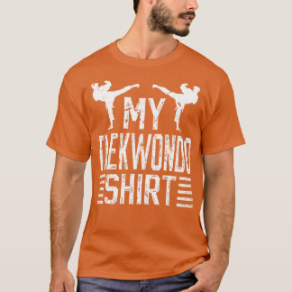 Camiseta Artes marciais coreanas Meu Taekwondo