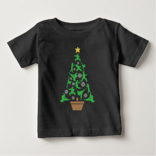 Camiseta Artes Marciais Femininas - Árvore de Natal de Kara