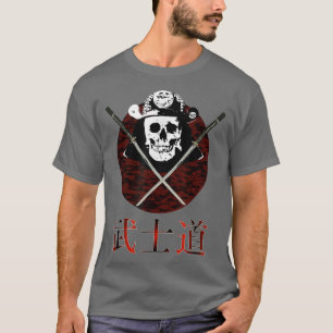 Camiseta Artes marciais japonesas Samurai sword bushido T 