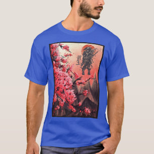 Camiseta Artes marciais Japoneses Samurai Japão Montanhas e