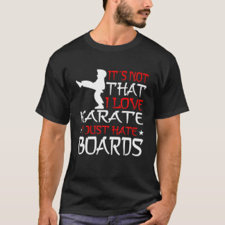 Camiseta ARTES MARCIAIS KARATE Eu só odeio Conselhos