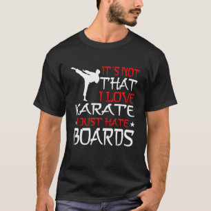 Camiseta ARTES MARCIAIS KARATE Eu só odeio Conselhos