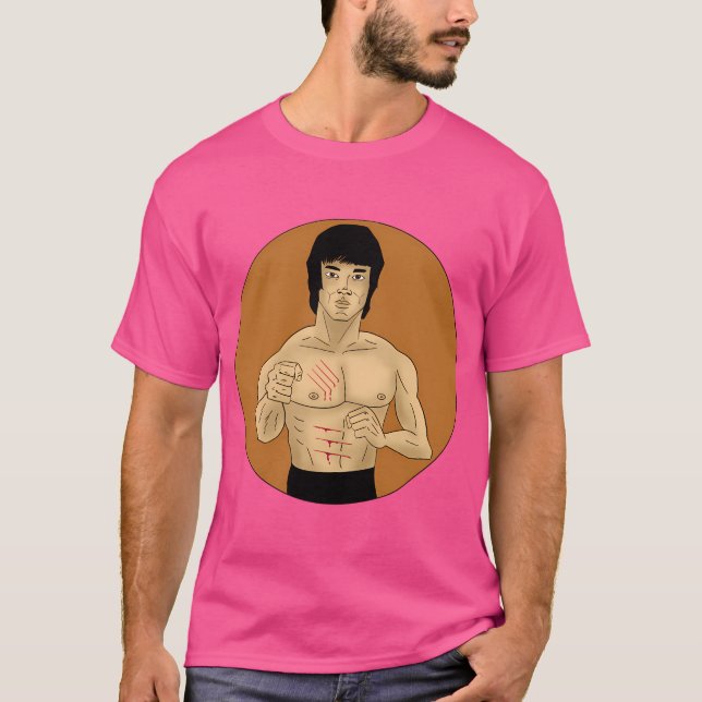 Camiseta Artes marciais mestre (Frente)