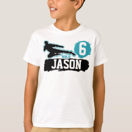 Camiseta Artes marciais Ninja Tema do Guerreiro Aniversário