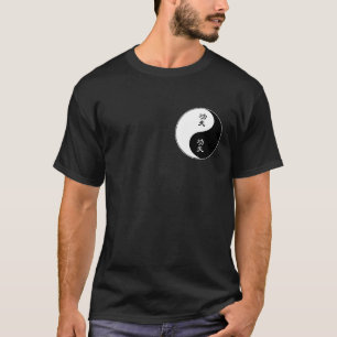 Camiseta Artes Marciais Taiji Yin Yang Taoísmo Símbolo Cara