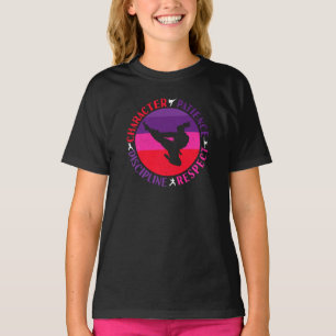 Camiseta Artes Marciais Valores Fundamentais - Caratê