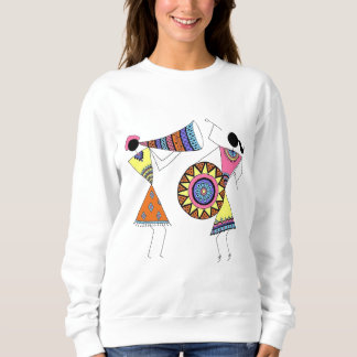 Camiseta Artes Tribais Africanas Vibrantes Dançarinos e Mús