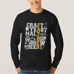 Camiseta Artesanato B da cerveja do Salto de levedura do Ar