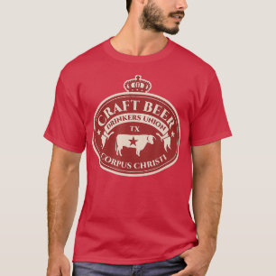 Camiseta Artesanato Beer Lovers - Corpus Christi Texas