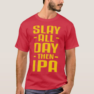 Camiseta Artesanato de cerveja engraçada que respira o dia 