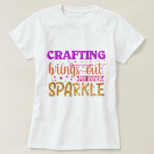 Camiseta Artesanato me dá o interior das mulheres