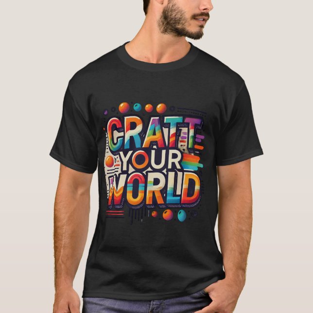 Camiseta Artesanato mundo (Frente)