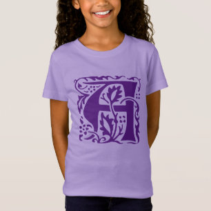 Camiseta Artesanatos de Artes Vintage Roxo William Morris M