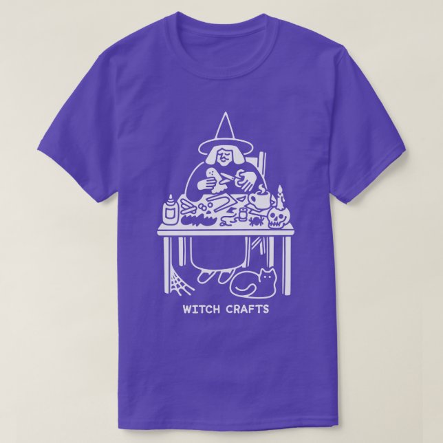Camiseta Artesanatos de bruxa (Frente do Design)
