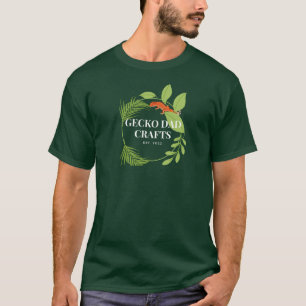 Camiseta Artesanatos do Pai Gecko