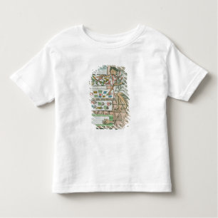 Camiseta Artesão asteca da pena