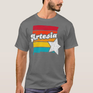 Camiseta Artesia Novo México Vintage Afetou Souvenir 2