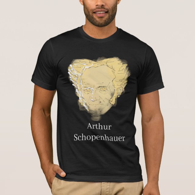 Camiseta Arthur Schopenhauer (Frente)