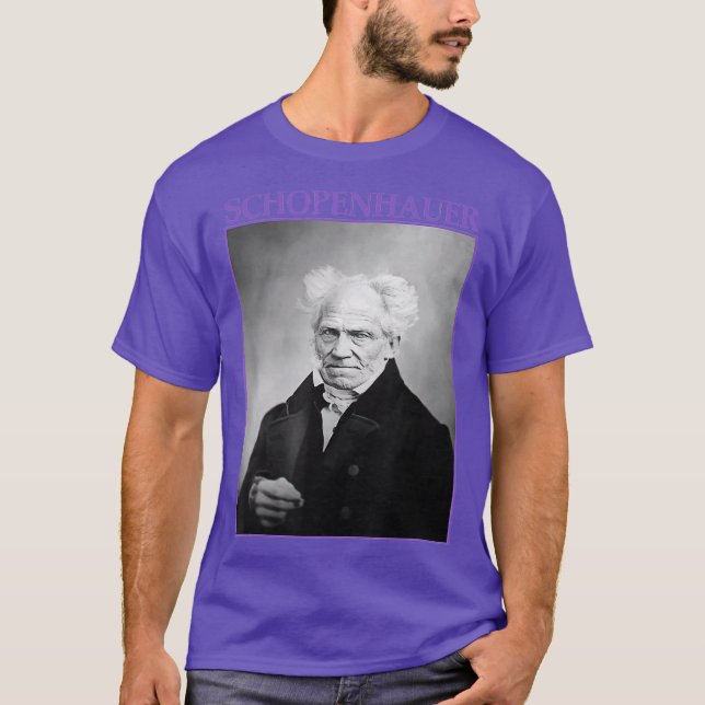 Camiseta Arthur Schopenhauer German Philosopher (Frente)