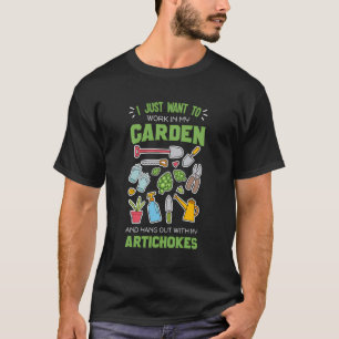 Camiseta Artichoke Vegan Vegetarian Lover Vegetal G