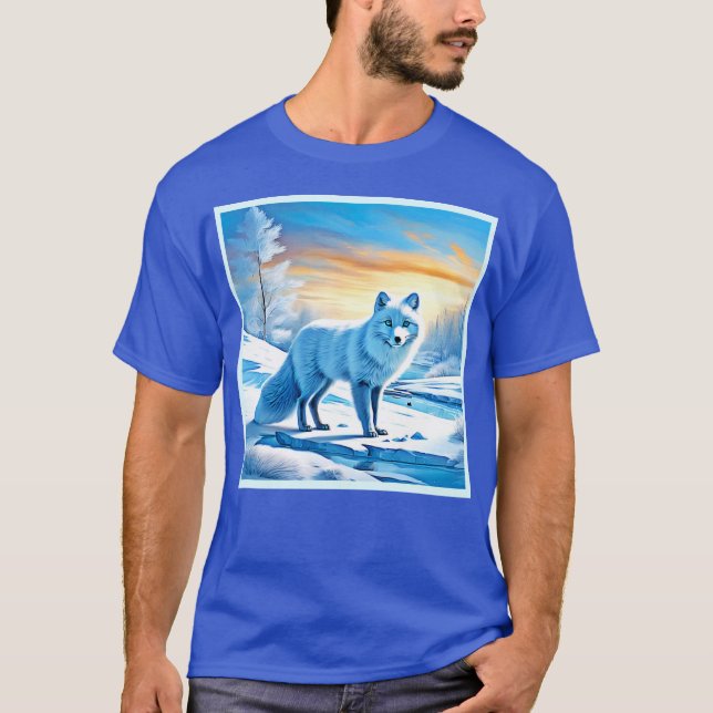 Camiseta Ártico de Fox Fox Snow (Frente)