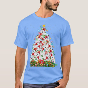 Camiseta Ártico de Papais noeis de Combinação de Lover Árti