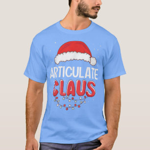 Camiseta Articulado Santa Claus Figurino de Natal