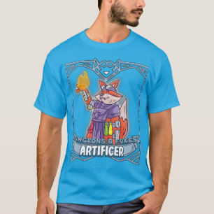 Camiseta Artificer Dungeons and Foes Fo RPG Dice Game