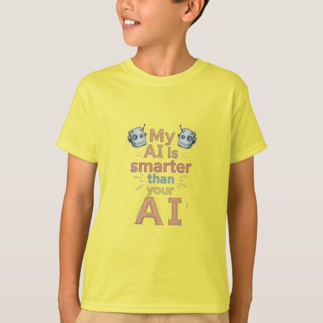 Camiseta artificial intelligence competition (Frente)
