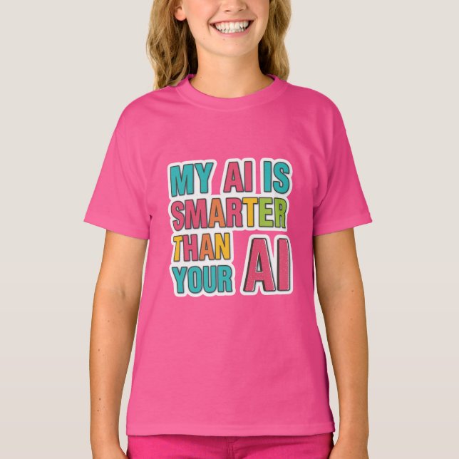 Camiseta Artificial intelligence competition (Frente)