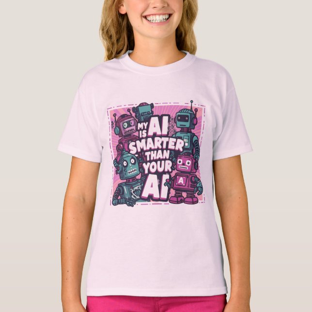 Camiseta  Artificial intelligence competition (Frente)