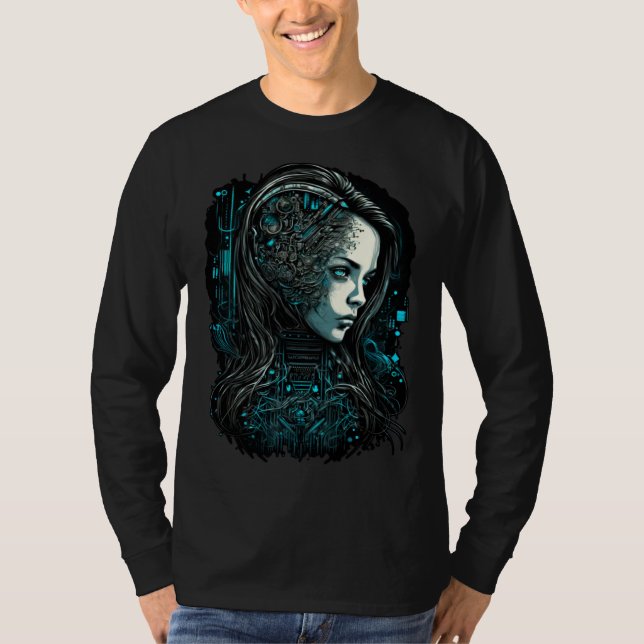 Camiseta Artificial Intelligence  Computer Science  IT Prof (Frente)