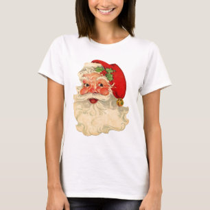 Camiseta Artigo de sorriso do presente de época natalícia