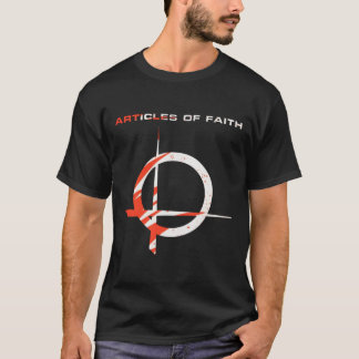 Camiseta Artigos De Presente De Banda De Fé Para Ventilador