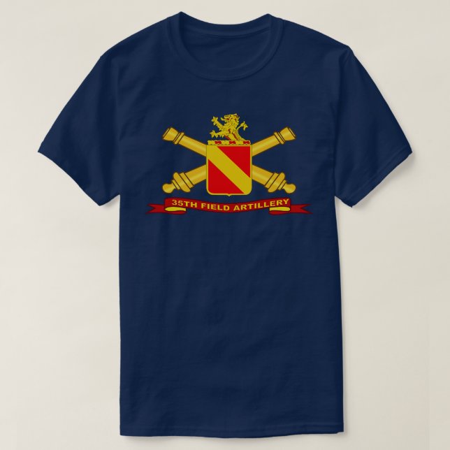 Camiseta Artilharia de 35 Campos com Br Friso (Frente do Design)