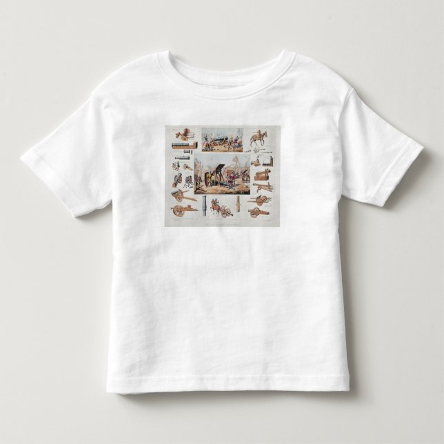 Camiseta Artilharia francesa do 14a e séculos XV (Frente)
