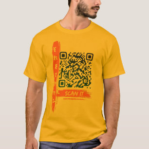 Camiseta Artimis exclusivo do Design QR Code Scan to Visite